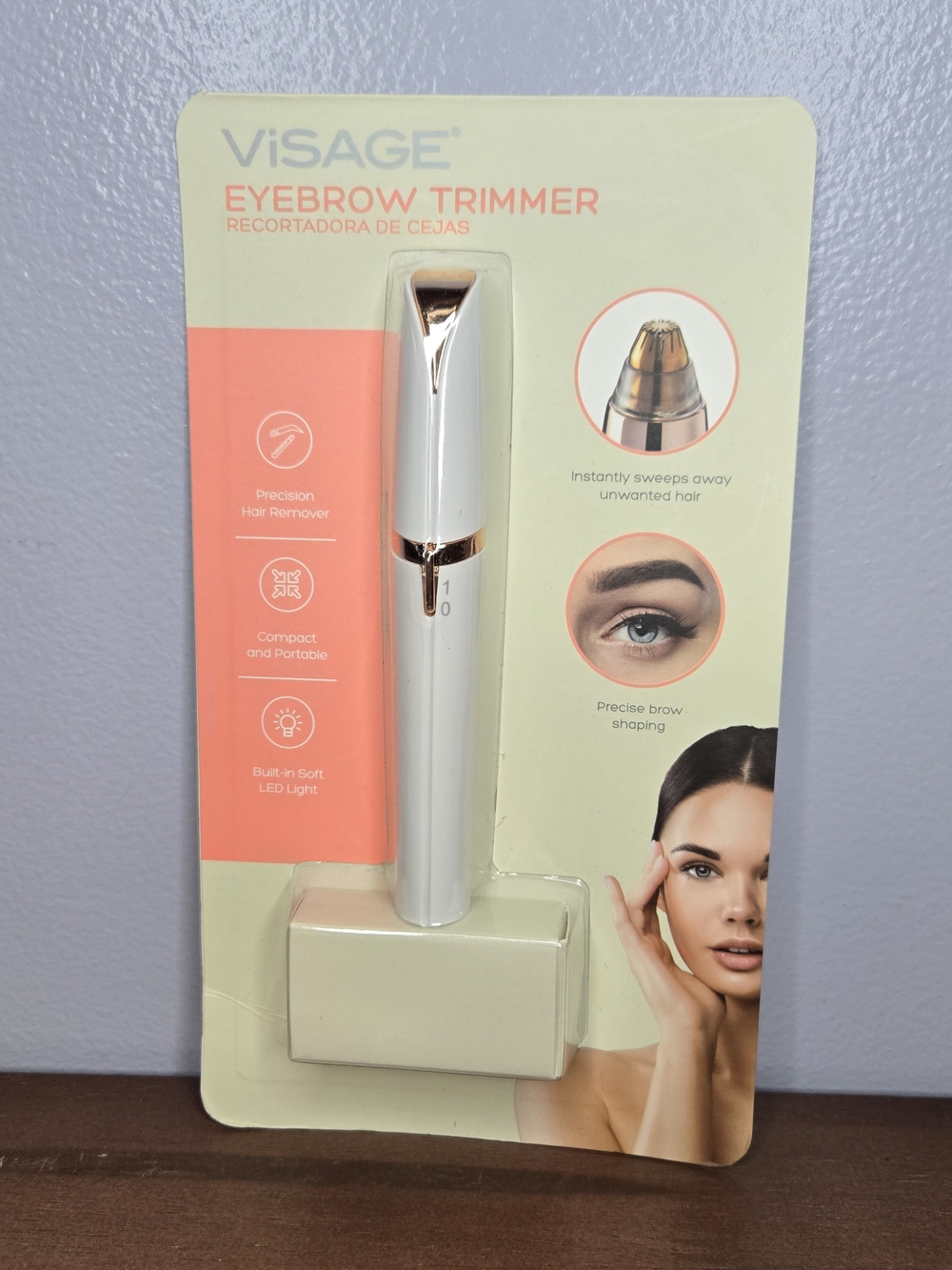 Visage Eyebrow Trimmer - Precision Brow Shaper New